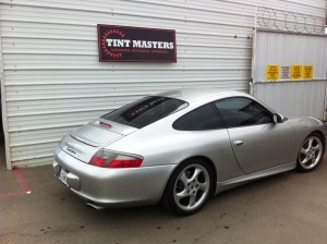 Tinted Porsche