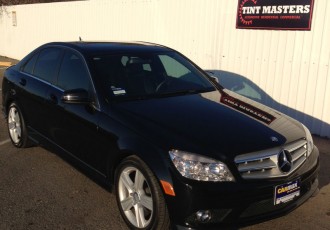 Tinted Mercedes C300