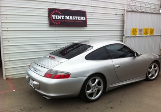 Tinted Porsche